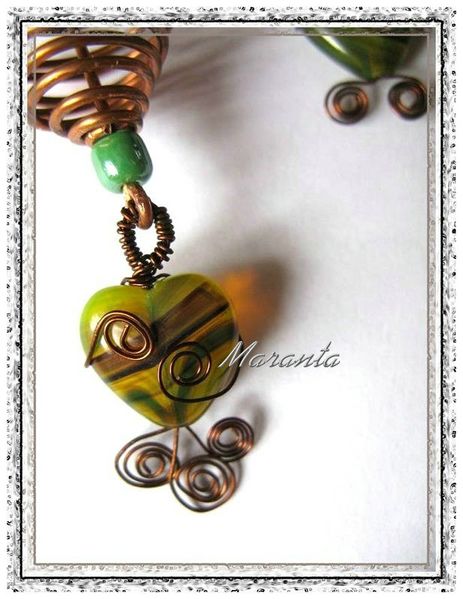 wire wrapping zawieszka