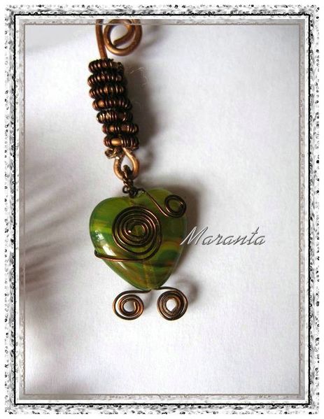 wire wrapping zawieszka