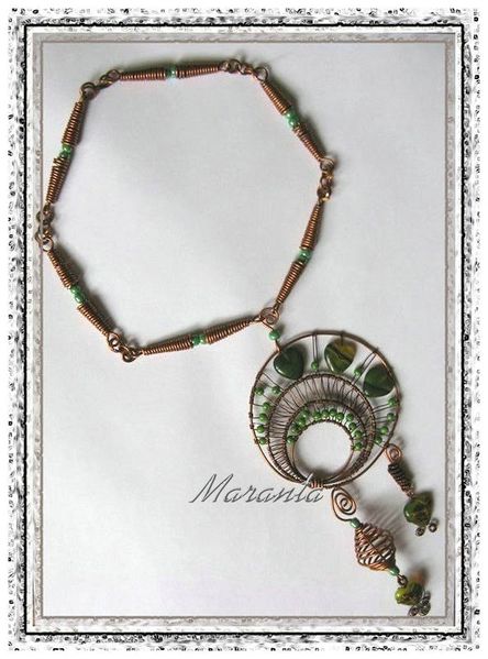 wire wrapping zawieszka