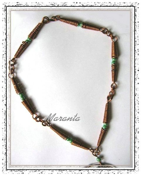 wire wrapping zawieszka