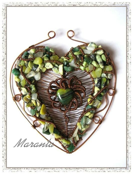 wire wrapping zawieszka