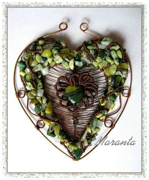 wire wrapping zawieszka