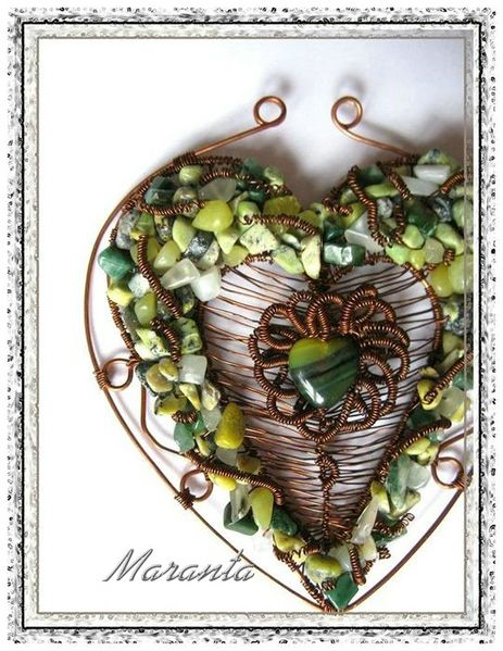 wire wrapping zawieszka