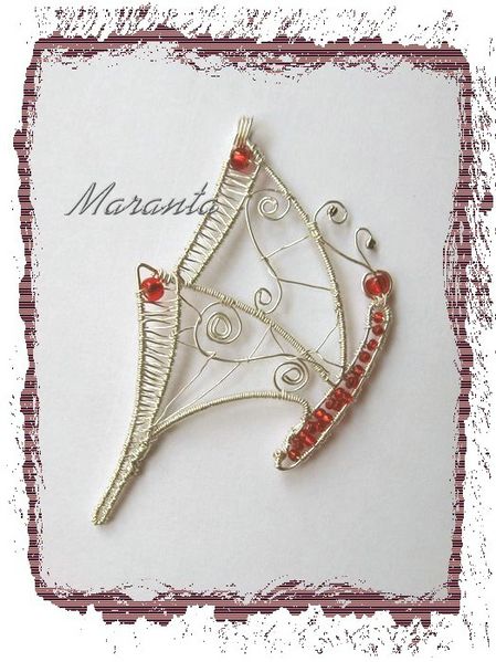 wire wrapping zawieszka