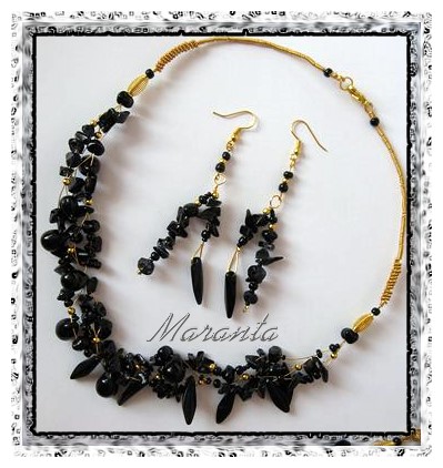 biżuteria z drutu- wire wrapping
