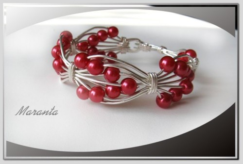 bransoletka wirewrapping