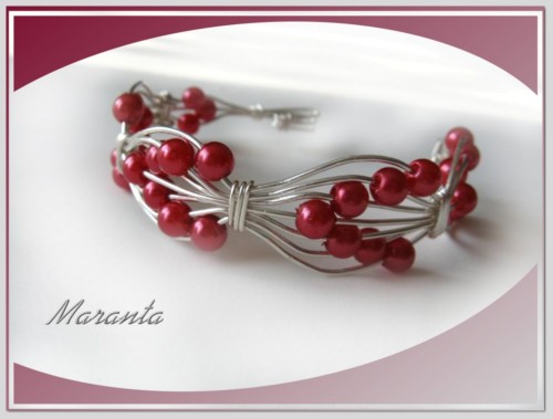 bransoletka wirewrapping