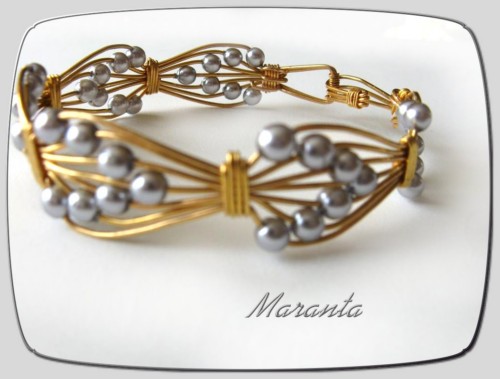 bransoletka wirewrapping
