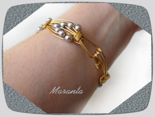 bransoletka wirewrapping