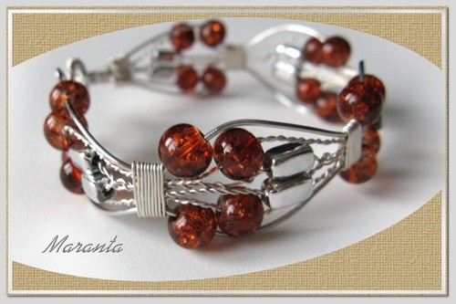 bransoletka wire wrapping