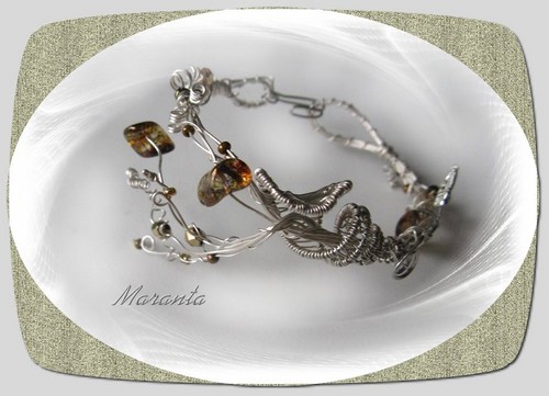 bransoletka wire wrapping