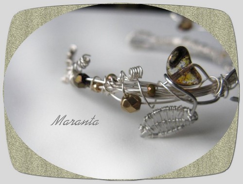 bransoletka wire wrapping