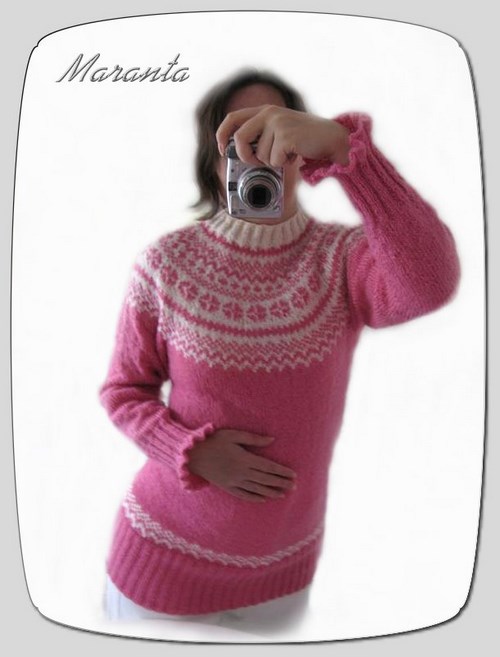 sweter norweski