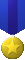 Z�oty medal (niebieski)